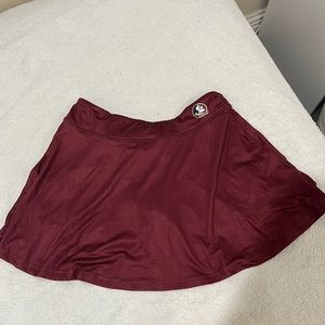 FSU game day cheerleader tennis skirt NWT